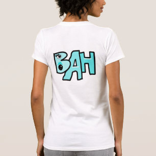 Camiseta Mazipoodles Bah Humbug Turquoise