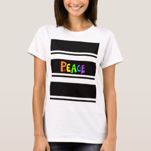 Camiseta MAZIPOODLES Paz Arco-íris 2
