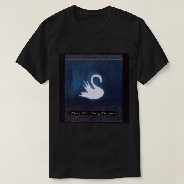 Camiseta Mazzy Star Entre Meu Cobrir De Álbum Swan Fotográf (Frente do Design)