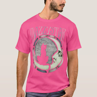 Camiseta Mazzy Star Moon And Cat Vintage amigos amigos