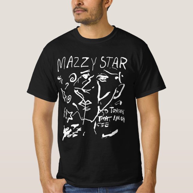 Camiseta "Mazzy Star Tão Esta Noite Que " (Frente)