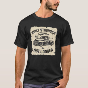 Camiseta Mb 1956 Vintage Truck Aniversário Construído Mai