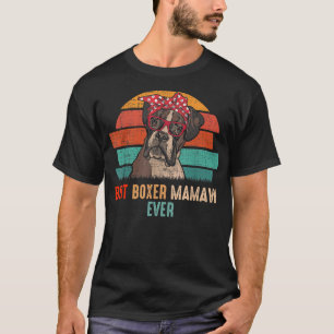 Camiseta mb Vintage Best Boaw Mamaw Ever Dog Pets Lovers Wo