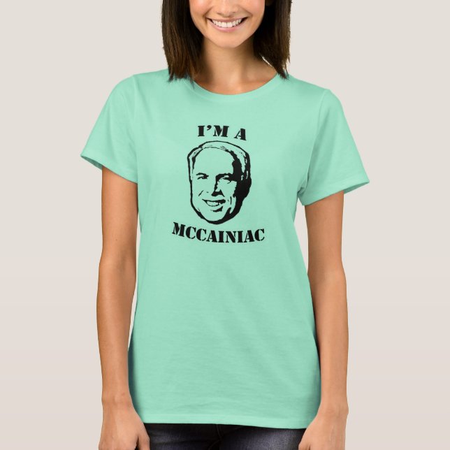 Camiseta Mcainiac (Frente)