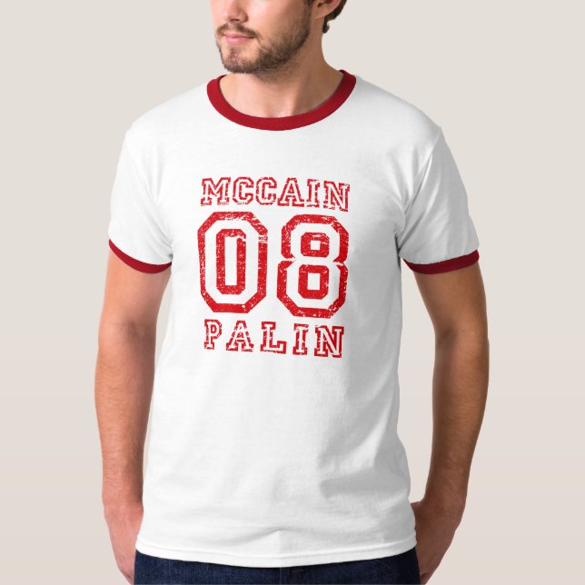 Camiseta McCain Palin 08 (Frente)