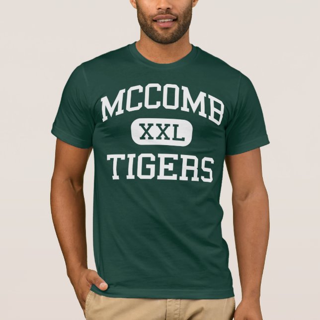 Camiseta McComb - tigres - segundo grau - McComb (Frente)
