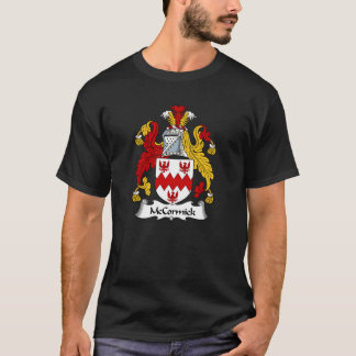 Camiseta McCormick Casaco de Armas McCormick Family Crest