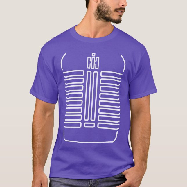 Camiseta McCormick Internacional clássico trator britânico  (Frente)