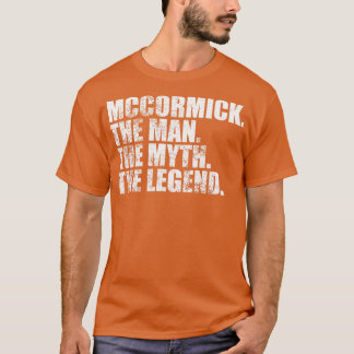 Camiseta MccormickMccormick Nome da família Mccormick sobre