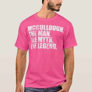 Camiseta McculloughMccullough Nome da família Mccullough la