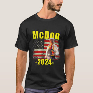 Camiseta Mcdon Engraçado Donald Trump Batata Frita Cozinhan