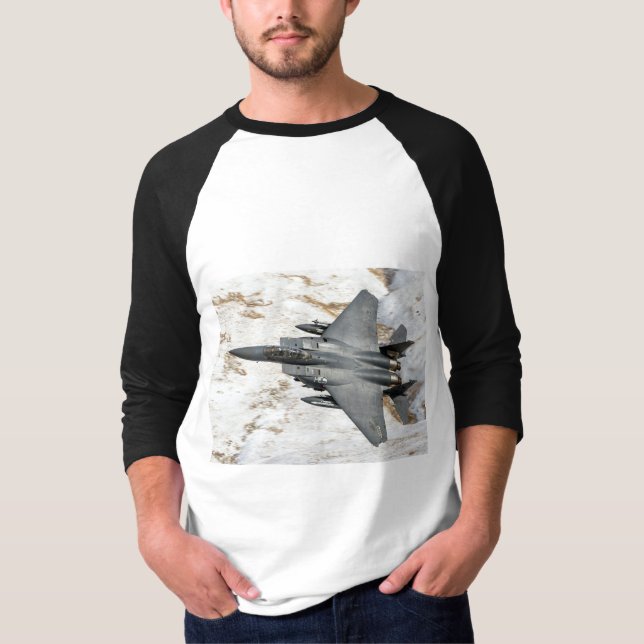 Camiseta McDonnell Douglas F-15 Eagle (Frente)