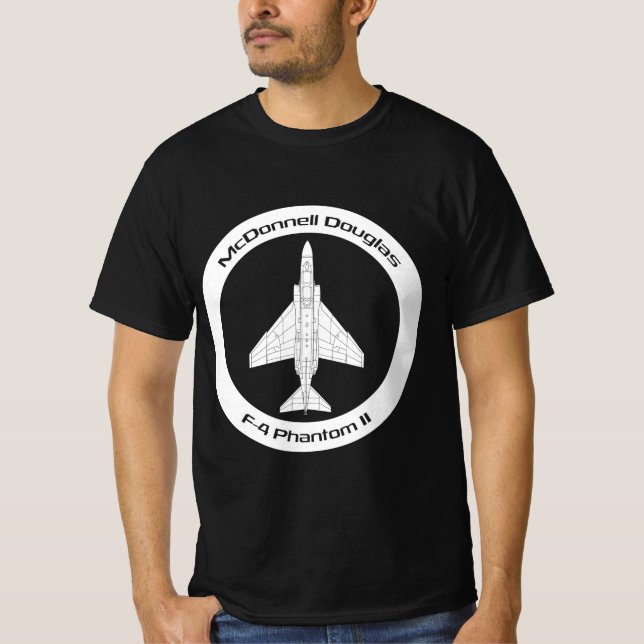 Camiseta McDonnell Douglas F-4 Phantom II (Frente)