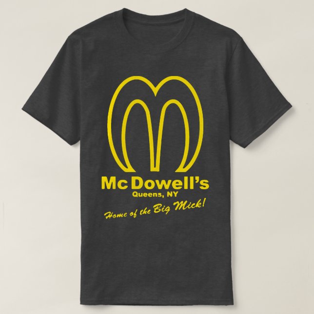 Camiseta McDowells Casa do Grande Mick 1 (Frente do Design)