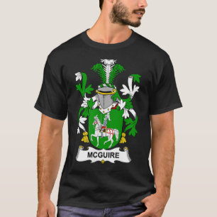 Camiseta McGuire Casaco da Guarda Familiar de Armas