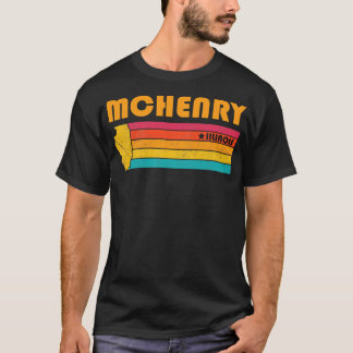 Camiseta McHenry Illinois Vintage desapontou Souvenir