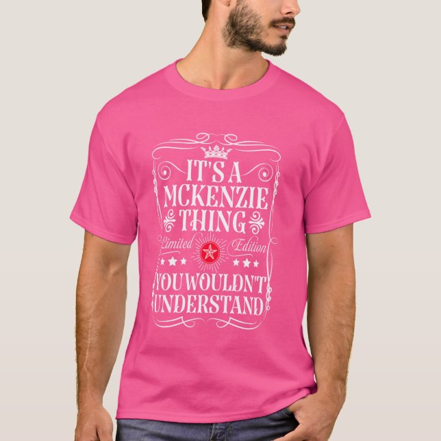 Camiseta Mckenzie é uma coisa mckenzie que você não faria (Frente)
