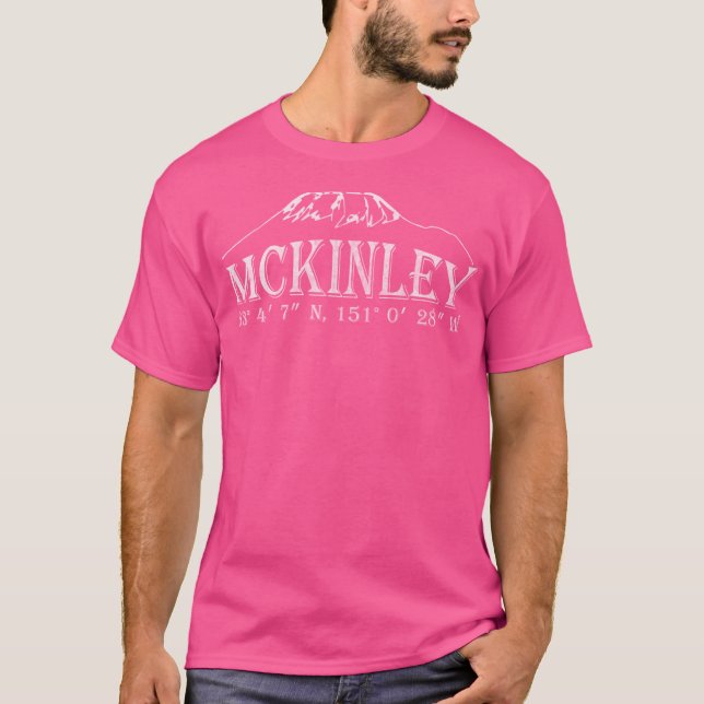 Camiseta Mckinley Gps Coordena Sete Cimeiras Do Alasca A (Frente)