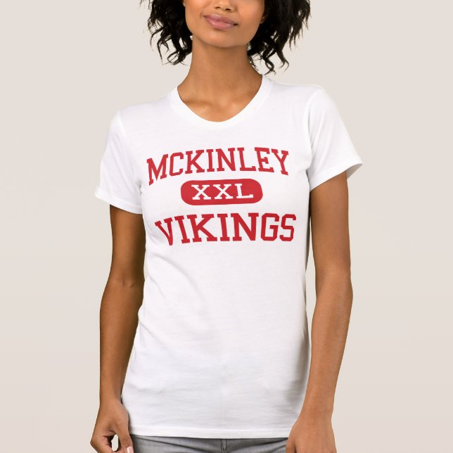 Camiseta McKinley - Viquingues - meio - Racine Wisconsin (Frente)