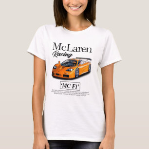 Camiseta McLaren F1 Racing Hoodie - Presentes Para Carro