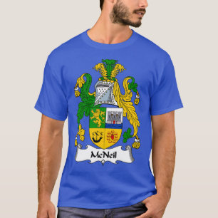 Camiseta McNeil Casaco of Arms McNeil Family Crest 