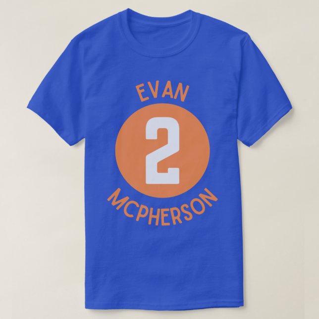 Camiseta mcpherson evan (Frente do Design)