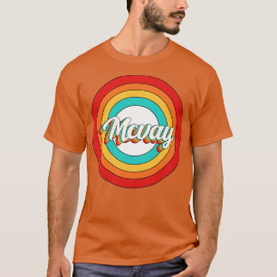 Camiseta Mcvay Name Shirt Vintage Mcvay Circle
