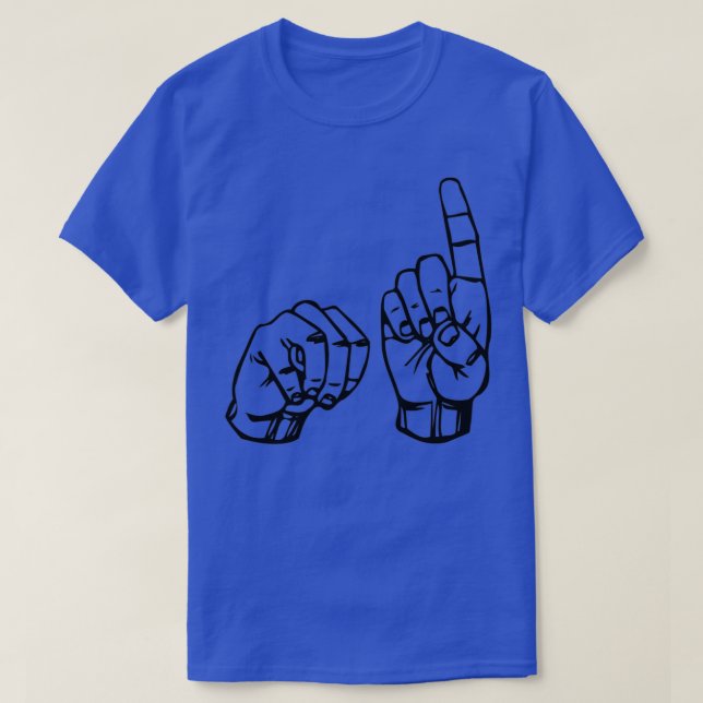 Camiseta MD Sign Language (Frente do Design)
