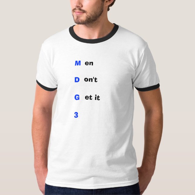 CAMISETA MDG 3 (Frente)