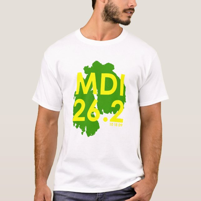 CAMISETA MDI 26,2 - 2009 (Frente)