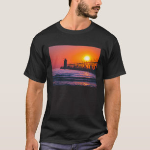 Camiseta MDPhotos Sunset nas praias do Haven do Sul