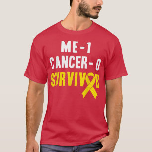 Camiseta Me 1 Cancer 0 - Sobrevivente de câncer infantil 31