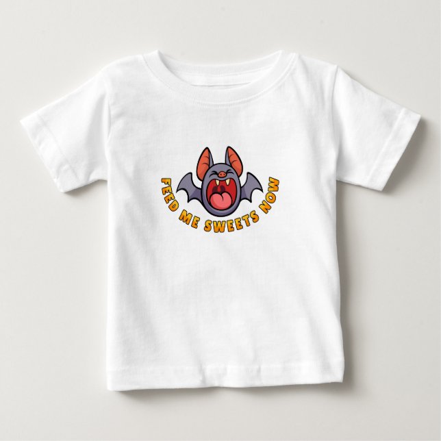 Camiseta Me Alimente Com Doces Agora (Frente)