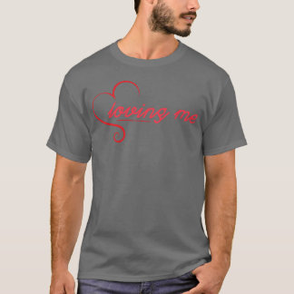 Camiseta Me amando engraçado