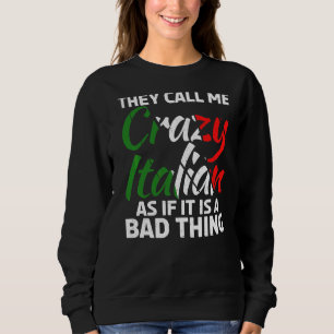 Camiseta Me Chamam De Italiano Louco Como Se Fosse Uma Cois
