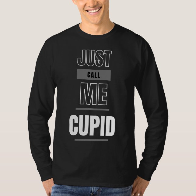 Camiseta Me Chame De Hoodie Cupid (Frente)
