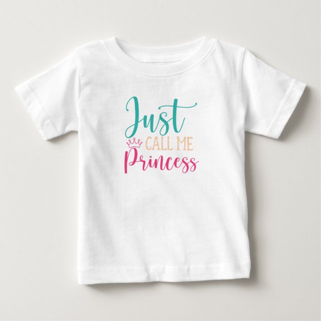 Camiseta Me Chame de Princesa (Frente)