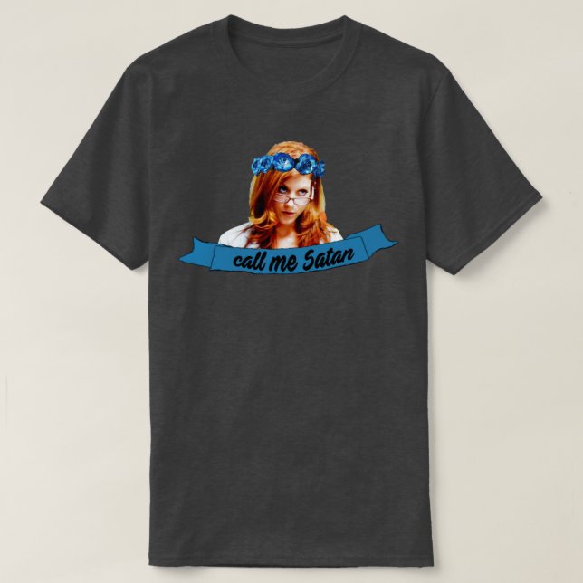Camiseta Me chame de Satã Addison Montgomery (Frente do Design)