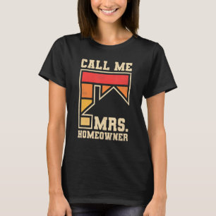 Camiseta Me Chame de Senhora Proprietária Festa de Inaugura