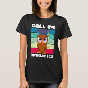 Camiseta Me chame de solteiro 2023 grau de estudo bacharel