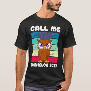 Camiseta Me chame de solteiro grau de estudo de 2023 bachar