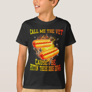 Camiseta Me Chame De Veterinário Porque Eu Estou Derrubando