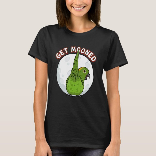 Camiseta Me Chupa, eu o papagaio subfluffica... eu guardei  (Frente)