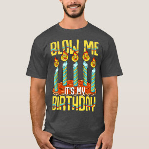 Camiseta Me Chupa Seu Meu Aniversário