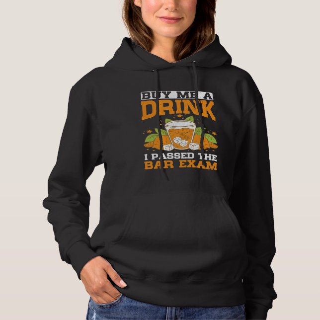 Camiseta Me Compre Uma Bebida Eu Passei No Exame Da Ordem (Frente)