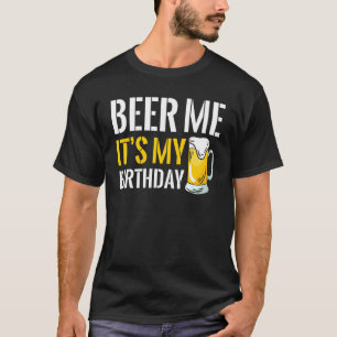 Camiseta Me Dá Cerveja É Meu Aniversário