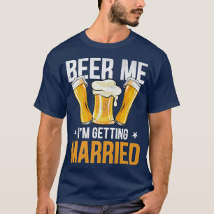 Camiseta Me Dê Cerveja Estou Me Casando Festa de Solteiro