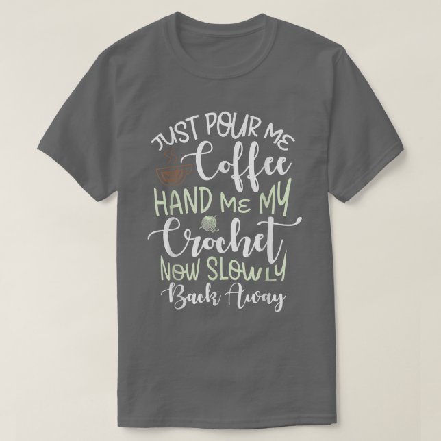 Camiseta Me dê meu café me dê meu café C (Frente do Design)
