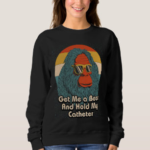 Camiseta Me Dê Uma Cerveja Segure Meu Cateter Avô Beberrão 