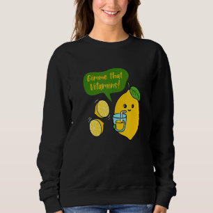 Camiseta Me Dê Vitamina Suco de Limão Limonada Verão